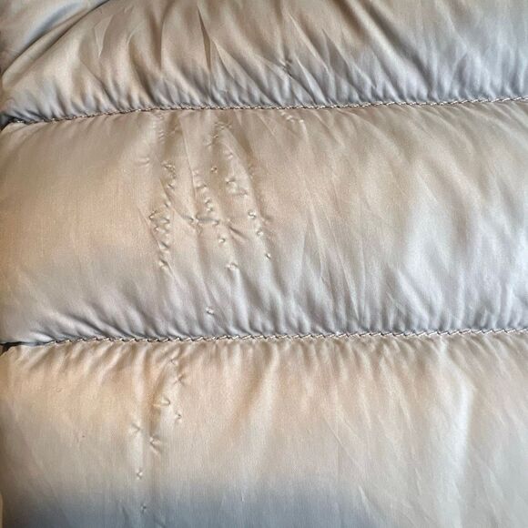 Soia & Kyo Lightweight Down Bomber Jacket Taupe Gray - Picture 13 of 14